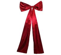 Bow Tree Topper - Multipurpose Christmas Toppers, Ribbon Topper, Creative Decorative Ornaments for Trees, Stairs, Railings, Arches, Holiday Home Display | Elegant with Seasonal Charm Celebration Party