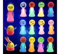 Bowasin 12 giocattoli luminosi a LED per bambini, giocattoli luminosi a LED, per bambini e bambine da 3 a 15 anni