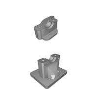 Bowden Extruder Kit Compatible with Prusa P3 J-head Mount X-Carriage