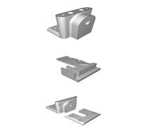 Bowden Mount Set for Prusa i3 Compatible with Ubis/J-head 1.75mm Hotends