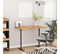 BOWEKAM Accessori per il tavolo- Top da tavolo 80x60x2,5 cm rettangolare in legno massello di acacia