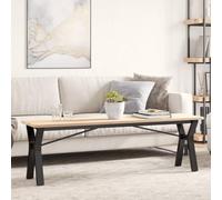 BOWEKAM Accessori Tavolo-Gambe Tavolo-Gambe Tavolino Y-Frame 140x30x43 cm Acciaio