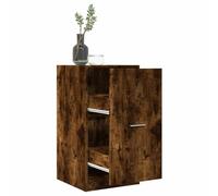 BOWEKAM Armadietti & Magazzini-Armadietti & Armadietti - Armadietti per farmacia in rovere fumé 40x41x77,5 cm Legno Ingegnerizzato