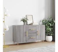 BOWEKAM Armadietti & Stoccaggio-Buffet & Credenze-Credenza Grigio Sonoma 100x36x60 cm Legno Ingegnerizzato