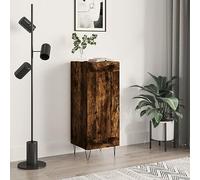 BOWEKAM Armadietti & Stoccaggio-Buffet & Credenze-Credenza Rovere Affumicato 34.5x34x90 cm Legno Ingegnerizzato