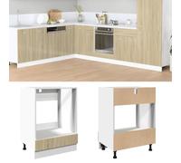 BOWEKAM Armadietti & Stoccaggio-Mobili Cucina Mobili Forno Rovere Sonoma 60x46x81,5 cm Legno Ingegnerizzato