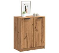 BOWEKAM Armadietti & Stoccaggio-Scarpiera Rovere Artigianale 59x35x70 cm Legno Ingegnerizzato