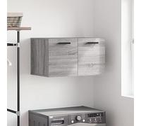 BOWEKAM Armadietto da parete grigio Sonoma 60x36.5x35 cm Ingegnerizzato in Legno-Furniture,Armadi & Stoccaggio,Armadietti & Armadietti