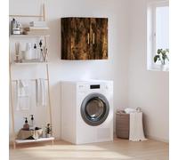 BOWEKAM Armadietto da parete in rovere fumé 60x31x60 cm Ingegnerizzato Arredamento in Legno,Armadi & Stoccaggio,Armadietti & Armadietti