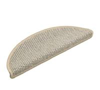BOWEKAM Articoli per la casa-gradini-gradini-tappetini autoadesivi effetto sisal 15 pezzi 56x17x3 cm verde chiaro