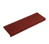 BOWEKAM Articoli per la casa-Gradini-Scale Tappetini Autoadesivi 30 pz Rosso 65x21x4 cm
