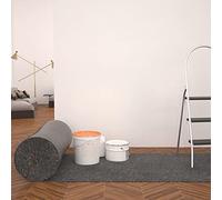 BOWEKAM Articoli per la casa - Pellicole protettive per pavimenti e runner - Tessuto non tessuto antiscivolo da pittore, 50 m, 180 g/m², grigio