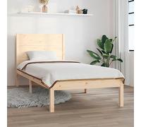 BOWEKAM Casa e Giardino - Telaio letto senza materasso 100x200 cm legno massello pino mobili scelta