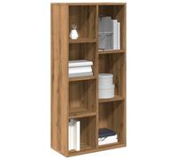 BOWEKAM Casa & Giardino - Armadietto Libro Artigianale Rovere 50x25x104 cm - Scelta