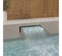 BOWEKAM Casa & Giardino - Cascata 60x34x14 cm Acciaio Inox 304-Fancata Scelta