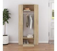 BOWEKAM Casa & Giardino-Corridoio Armadi 2 pz Rovere Sonoma Ingegnerizzato Legno - Scelta