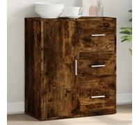 BOWEKAM Casa & Giardino - Credenza in rovere fumé 60x31x70 cm in legno ingegnerizzato - Scelta