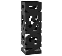 BOWEKAM Casa & Giardino Ombrello Stand Design Acciaio Nero Mobili Scelta