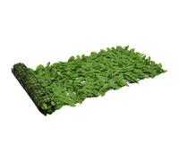 BOWEKAM Casa & Giardino - Paravento per balcone con foglie verdi, 600 x 75 cm