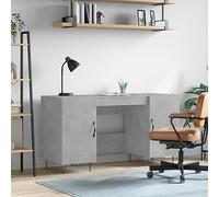 BOWEKAM Casa & Giardino-Scrivania Grigio Cemento 140x50x75 cm Legno Ingegnerizzato - Scelta