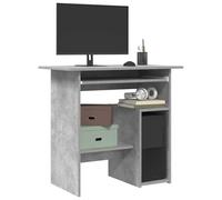 BOWEKAM Casa & Giardino-Scrivania Grigio Cemento 80x45x74 cm Legno Ingegnerizzato - Scelta