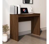 BOWEKAM Casa & Giardino-Scrivania Rovere Marrone 90x40x72 cm Legno Ingegnerizzato - Scelta
