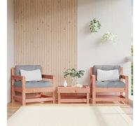 BOWEKAM Casa & Giardino-Sedie da Giardino 2 pz Legno Massello Douglas-Fancer Scelta