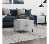 BOWEKAM Casa & Giardino - Tavolino da salotto grigio cemento 50x50x40 cm Legno Ingegnerizzato - Scelta