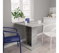 BOWEKAM Casa & Giardino-Tavolo da Pranzo Grigio Cemento 80x80x75 cm Legno Ingegnerizzato - Scelta