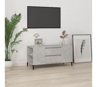 BOWEKAM Centri di intrattenimento e supporti TV - Mobile TV grigio cemento 102x44.5x50 cm Legno Ingegnerizzato