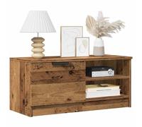 BOWEKAM Centri di intrattenimento & Supporti TV-Mobili TV 2 pz Legno Antico 80x35x36,5 cm Legno Ingegnerizzato