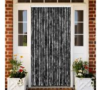 BOWEKAM Decor-tendaggi per finestre - zanzariera - antracite 100x220 cm ciniglia