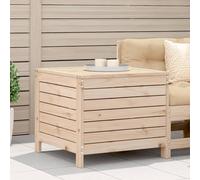 BOWEKAM Divano componibile per esterni, poggiapiedi da giardino, 62 x 63,5 x 53,5 cm, in legno massello di pino