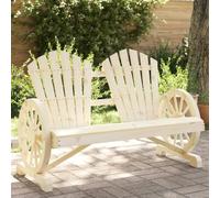 BOWEKAM Garden Adirondack - Sedia a 2 posti, in legno massello di abete