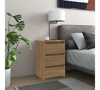 BOWEKAM Home & Garden-Armadietto letto rovere Sonoma 40x35x62,5 cm legno ingegnerizzato - Scelta