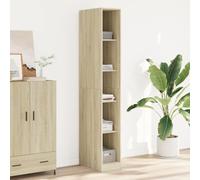 BOWEKAM Home & Garden-Armadio in rovere Sonoma 30 x 50 x 200 cm