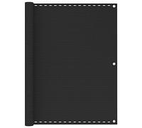 BOWEKAM Home & Garden-Balcone Paravento Antracite 120x400 cm HDPE - Scelta