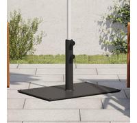 BOWEKAM Home & Garden-Base per ombrellone per pali da 32/38/48 mm, 15 kg, rettangolare, a scelta