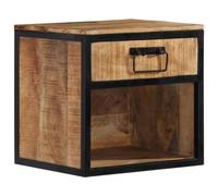 BOWEKAM Home & Garden-Comodino 40x35x40 cm Legno Massello Mango-Mobili Scelta