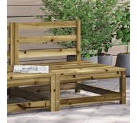 BOWEKAM Home & Garden-Divano da Giardino Senza Braccioli 70x70x67 cm Legno Impregnato Pino-Mobili Scelta