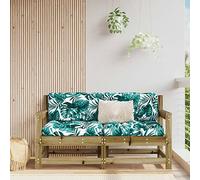 BOWEKAM Home & Garden-Garden - Divani angolari in legno di pino impregnato, 2 pezzi
