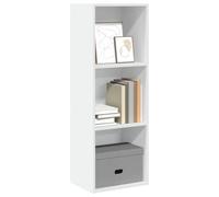 BOWEKAM Home & Garden-Libreria Bianco 40x30x114 cm Legno Ingegnerizzato - Scelta