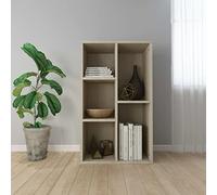 BOWEKAM Home & Garden-Libreria/Credenza in rovere Sonoma 50 x 25 x 80 cm Legno Ingegnerizzato - Scelta