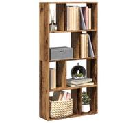 BOWEKAM Home & Garden-Libreria Legno Antico 60x20x120 cm Legno Ingegnerizzato - Scelta