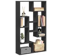 BOWEKAM Home & Garden-Libreria Nero 72x20x120 cm Legno Ingegnerizzato - Scelta