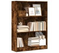 BOWEKAM Home & Garden-Libreria Rovere Affumicato 80x24x109 cm Legno Ingegnerizzato - Scelta