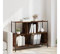 BOWEKAM Home & Garden-Libreria Rovere Fumé 102x28x77,5 cm Legno Ingegnerizzato - Scelta