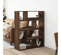 BOWEKAM Home & Garden-Libreria Rovere Marrone 100x33x125,5 cm Legno Ingegnerizzato - Scelta