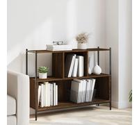 BOWEKAM Home & Garden-Libreria Rovere Marrone 102x28x77,5 cm Legno Ingegnerizzato - Scelta