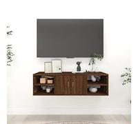 BOWEKAM Home & Garden-Mensola da parete in rovere marrone, 102 x 30 x 29 cm, in legno ingegnerizzato a scelta